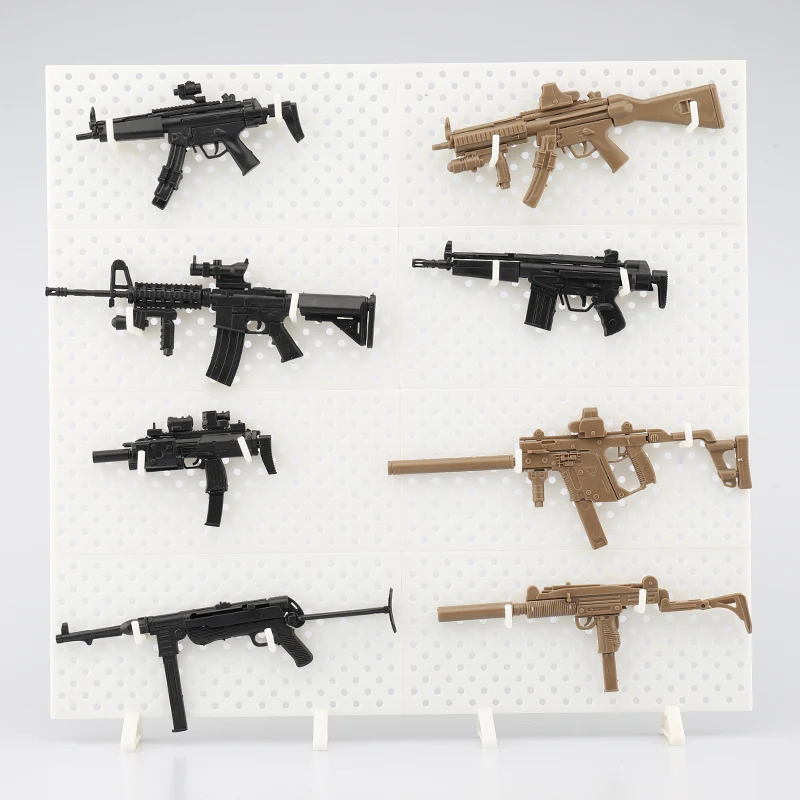 

4D Gun Model Display Frame Soldier Weapon Combination Decomposable Showcase