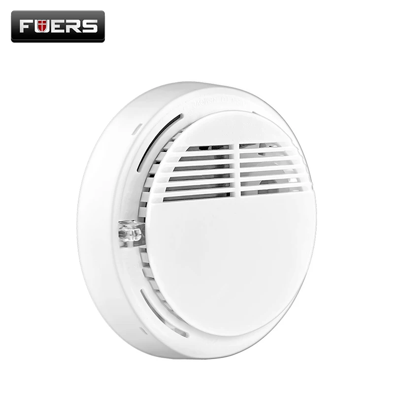 

433mhz High Sensitive Security System Independent Cordless Smoke Detector Fire Home Garden Safety Alarm Alert Sensor