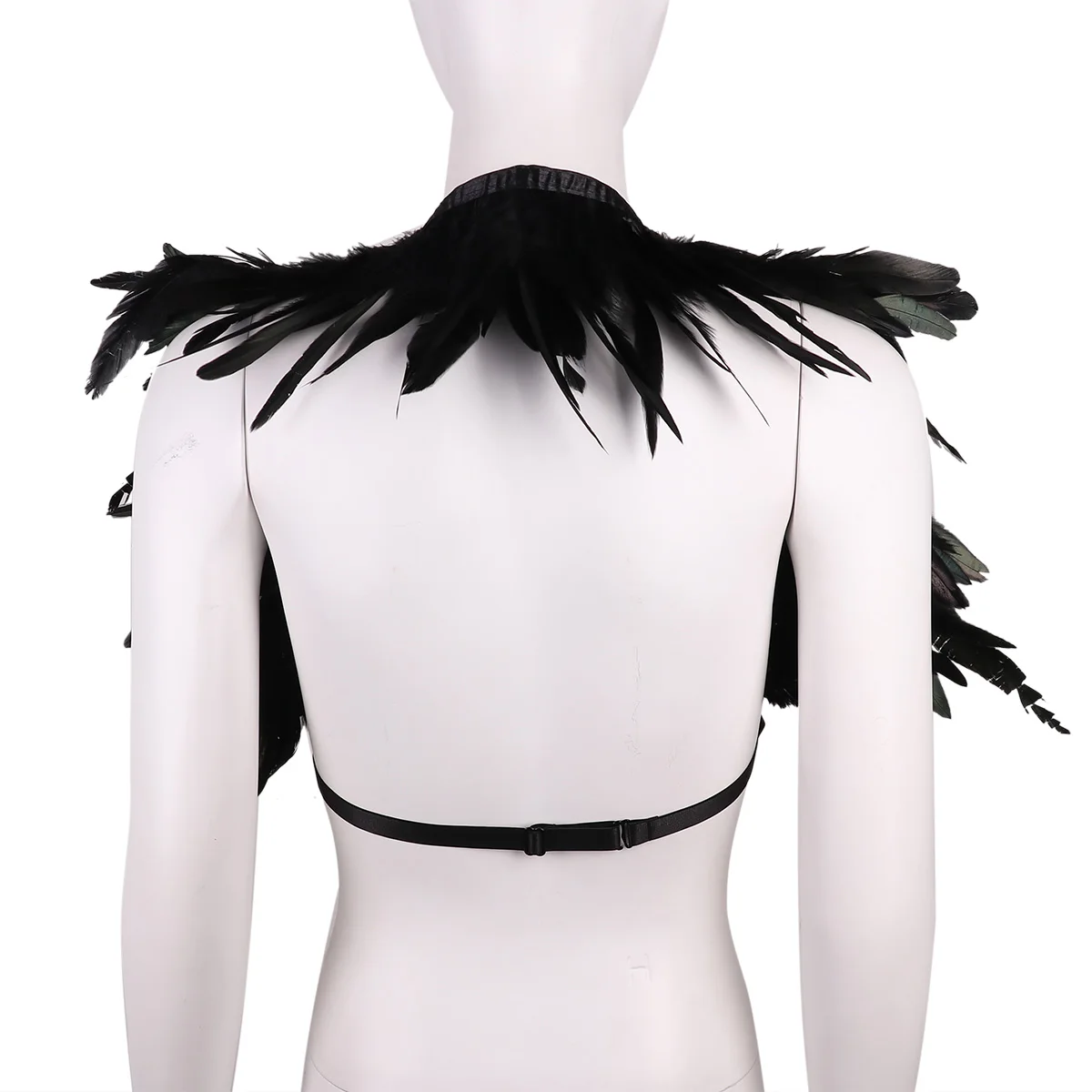 Для женщин в стиле готик-Панк перо жгут бюстгальтер нижнее белье ...
