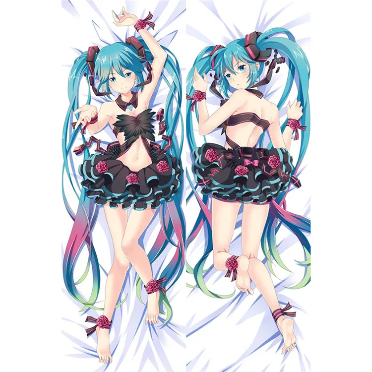Дизайн декоративная подушка Vocaloid чехол магический Мирай Хацунэ Мику дакимакура - Цвет: 67040