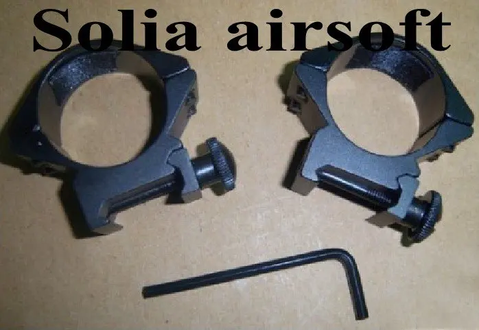 

Tactical Low width diameter 30mm rings scope mounts for 20 mm weaver rail