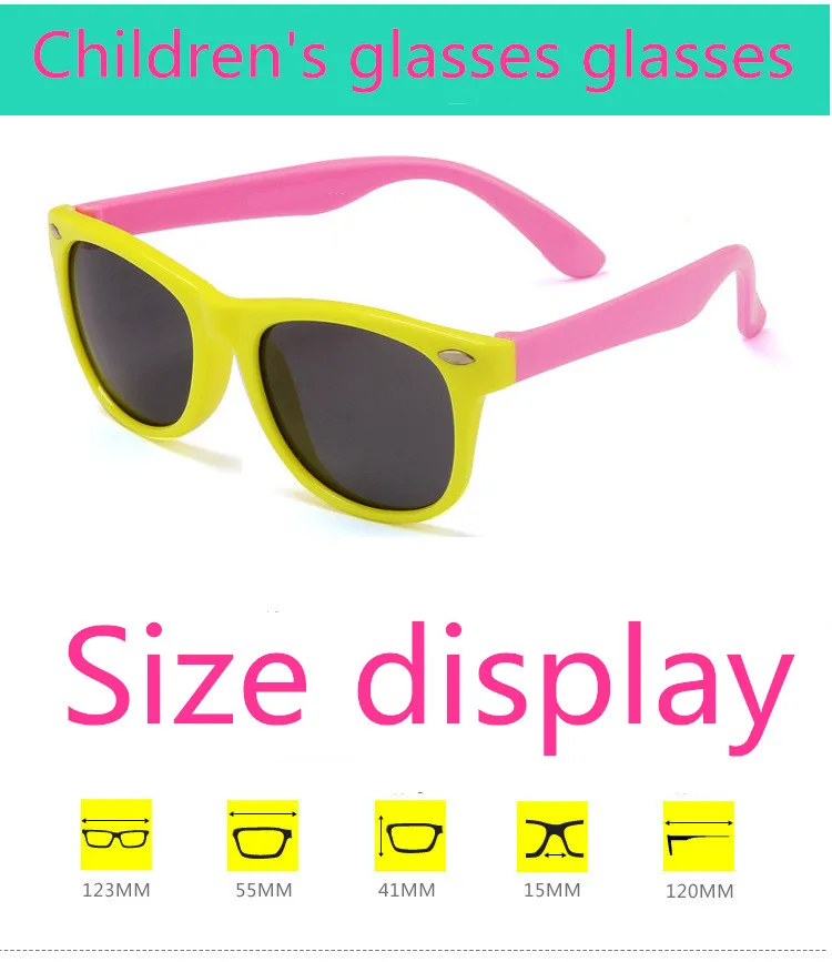 ASUOP2017silicone children sunglasses men and women children sunglasses boy girl safe shade baby glasses square UV400 sunglasses (2)