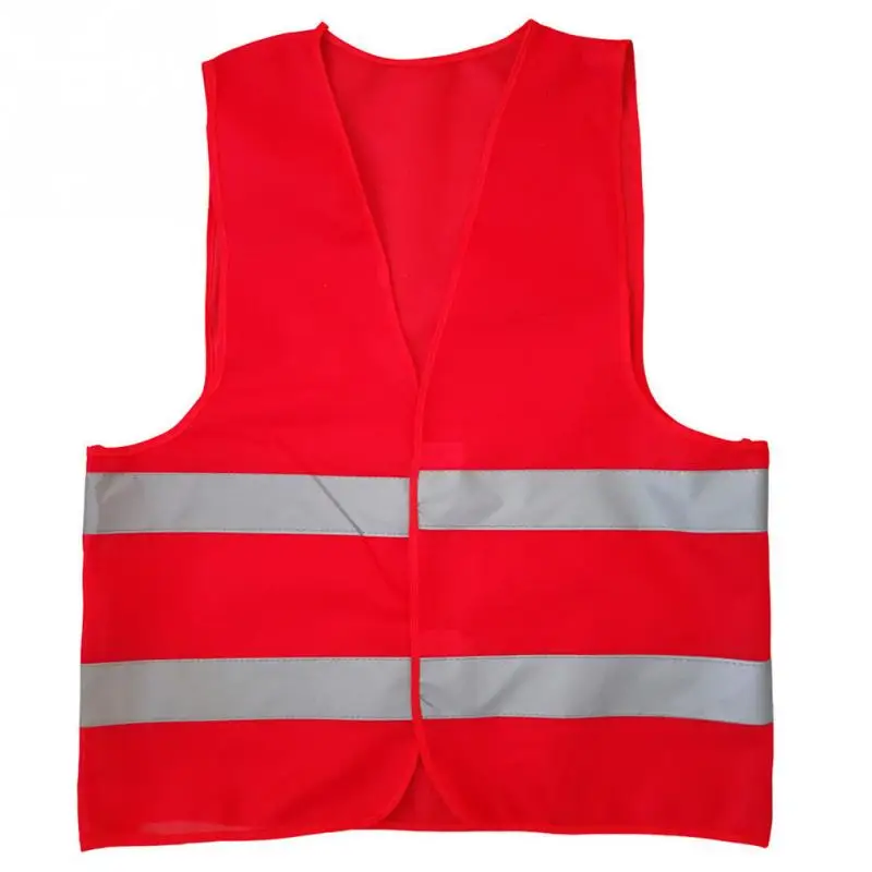 Жилет Мотоцикл высокая видимость светоотражающий жилет Hi Viz жилет Предупреждение светоотражающие полосы куртка для детей - Цвет: for adult