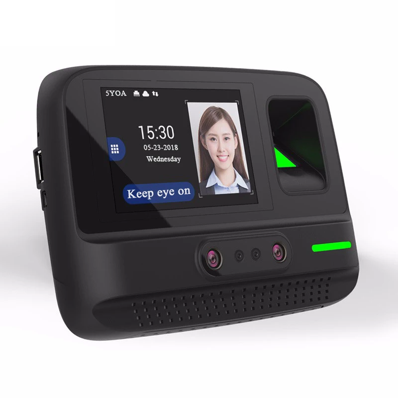 US $109.98 5YOA AF4 Time Attendance WIFI Wireless Management System Face Fingerprint Password Biometric Device Facial Recognition