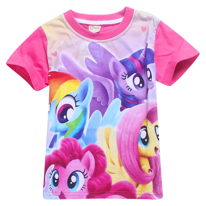 Новое поступление, летняя футболка для девочек и мальчиков детские топы с рисунком «Друзья», футболки, одежда хлопковая футболка с короткими рукавами