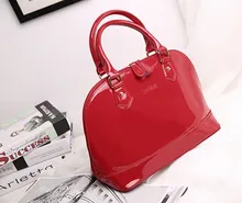 European fashion women lacquer bag leather shell bags crossbody bags for women handbags cellphone bag ladies Clutch bolsa