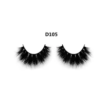 Супер толстые ручной работы 1 пара натуральные длинные 3D норковые накладные ресницы полная полоса ресницы накладные ресницы для наращивания макияж инструменты D105