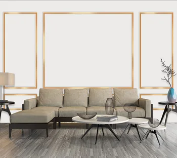 

Bacaz Champagne Parget Lines Grid 3d Wallpaper Mural for Walls Living Room Photo 3d Wall Mural Wall paper Wall Decor