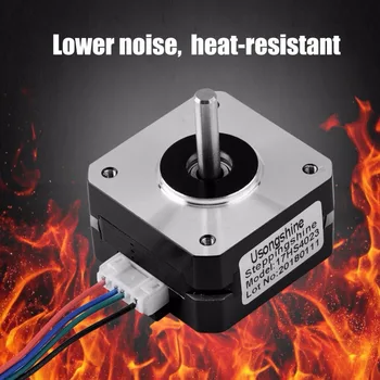 

3D Printer Accessory Stepper Motor 42 * 42 * 23mm Extruder Step Motor for Titan