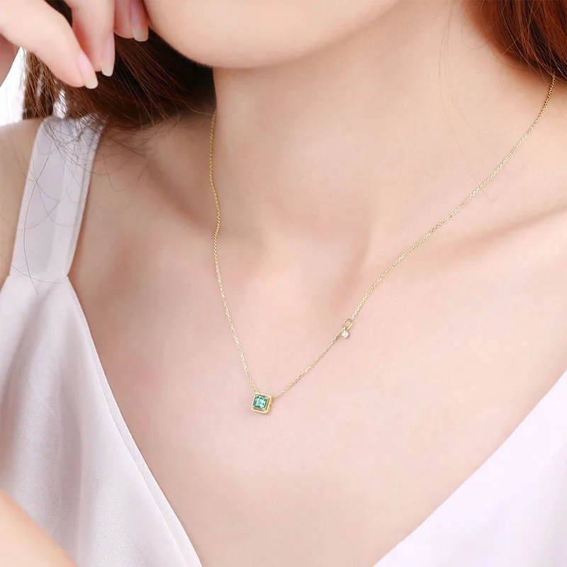 emearld necklace pendant jewelry