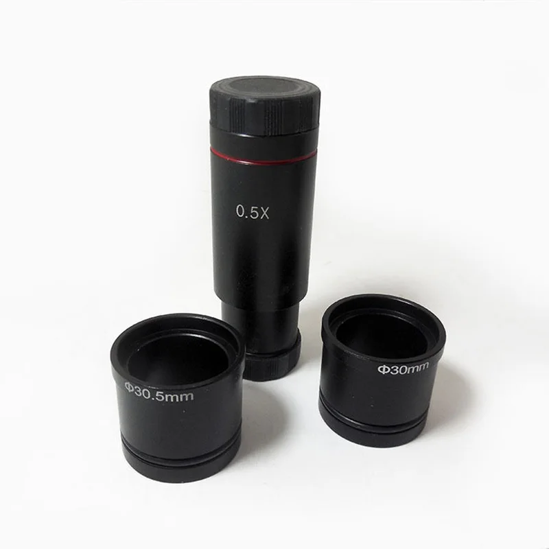 

0.5X Microscope C-mount Adapter Reducing Lens for Industry Camera CCD Digital Eyepiece Minifier With C Mount Adaptor Ring