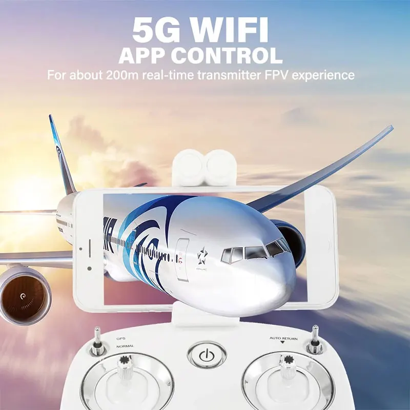 

doron HD CAMERA 5G WIFI 4CH 6-Axis Gyro 1080P Drone Brushless GPS Around Mini drone UAV Wide Angle Lens Dron LED GPS Drone