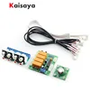 Relé de 4 vías de entrada de Audio fuente de selección de conmutación RCA interruptor de Audio de entrada kits de bricolaje y placa ensamblada para amplificador ► Foto 1/6