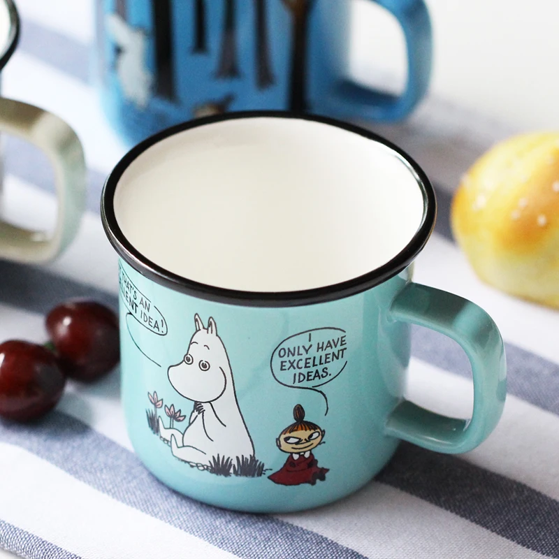 Moomin Finland Muumintroll Little My Lovely Muumi семейные кофейные чашки молочный водный завтрак КОПО