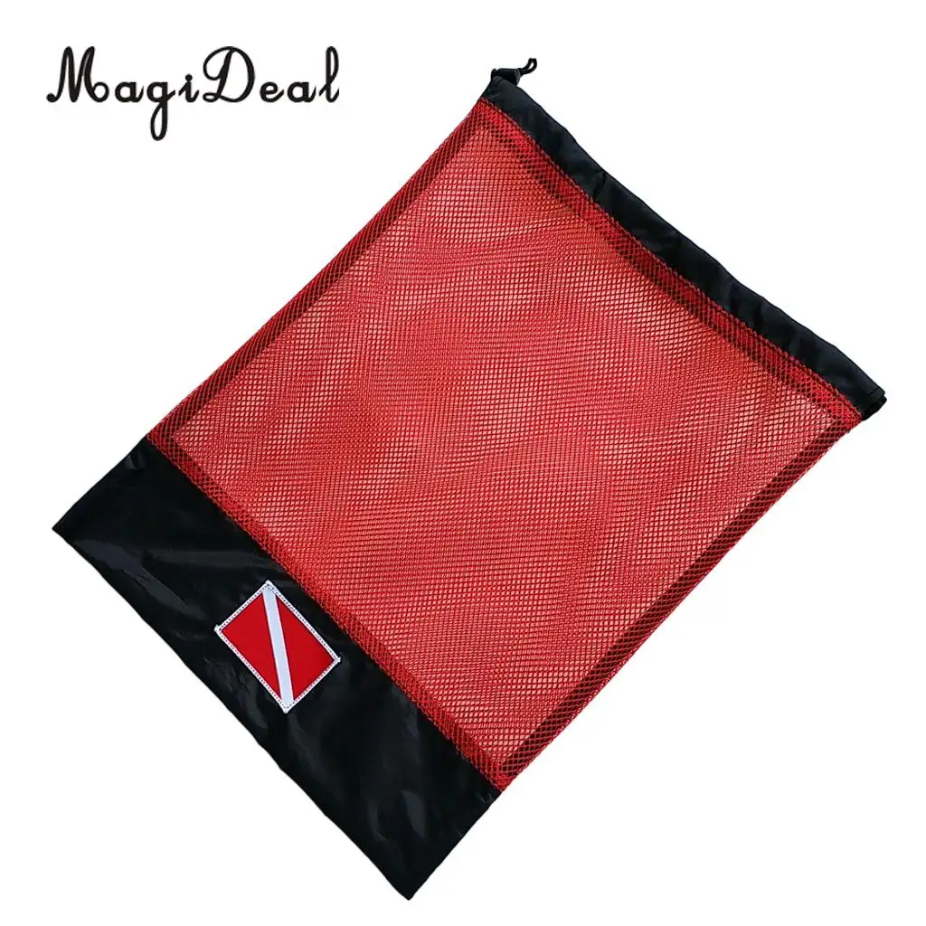 Multi Purpose Scuba Diving Mask Goggles Regulator Equipment Holder Storage Carry Mesh Bag