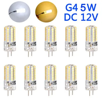 

10Pcs G4 5W LED Light Corn Bulb DC12V Energy Saving Home Decoration Lamp CLH@8