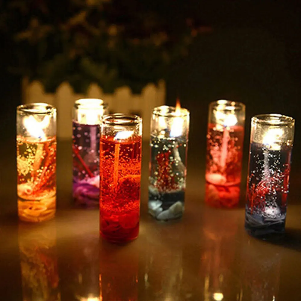

Aromatherapy Candles Scented Smokeless Valentines Jelly Candle Decoration Gift