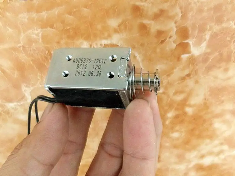 Через Тип Воздействия типа push-pull типа DC12V постоянный ток электромагнита