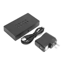 11x6x2 см пластиковая лампа подставка 10 светодиодный белый кристалл дисплей дизайнерская лампа Основы USB ночник адаптер переменного тока US Plug