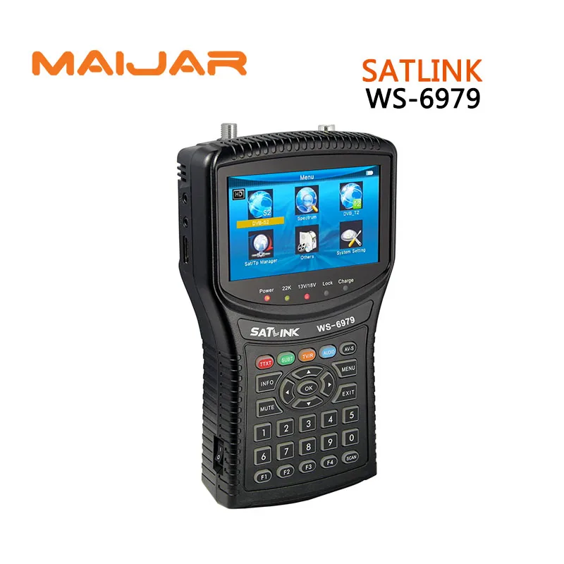 

[GENUINE] Digital satellite finder SATLINK WS6979 meter Digital terrestrial signal satlink ws-6979 for signal search meter