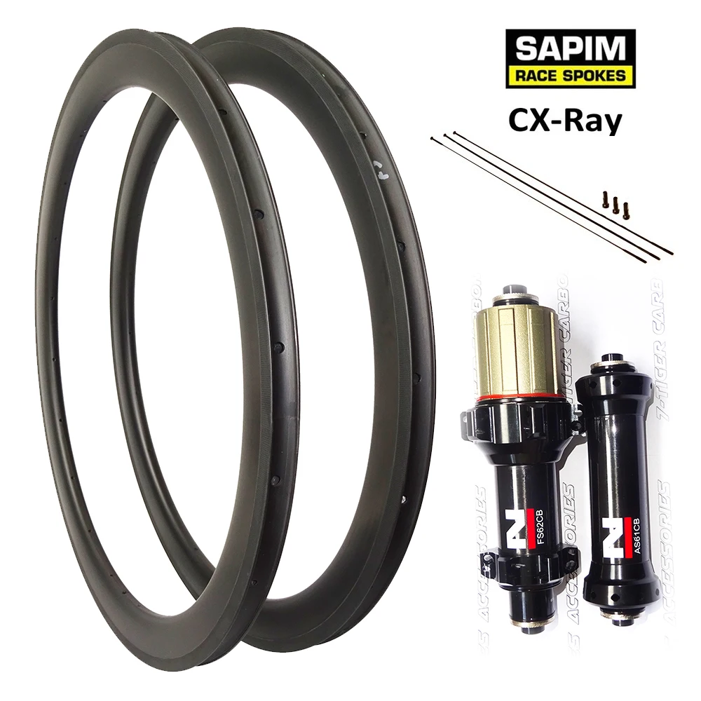 Flash Deal 7-TIGER Carbon Fiber road Wheelset Road Bike Carbon Wheels 50mm Depth NOVATEC AS61CB-FS62CB Hub Bicycle wheels 1 Flash Deal 7-TIGER Carbon Fiber road Wheelset Road Bike Carbon Wheels 50mm Depth NOVATEC AS61CB-FS62CB Hub Bicycle wheels 1