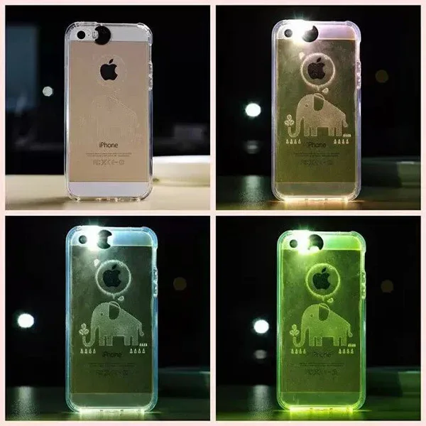 Colorful calls flash mobile phone protection shell iphone 5 5s protective Stylish new cover |