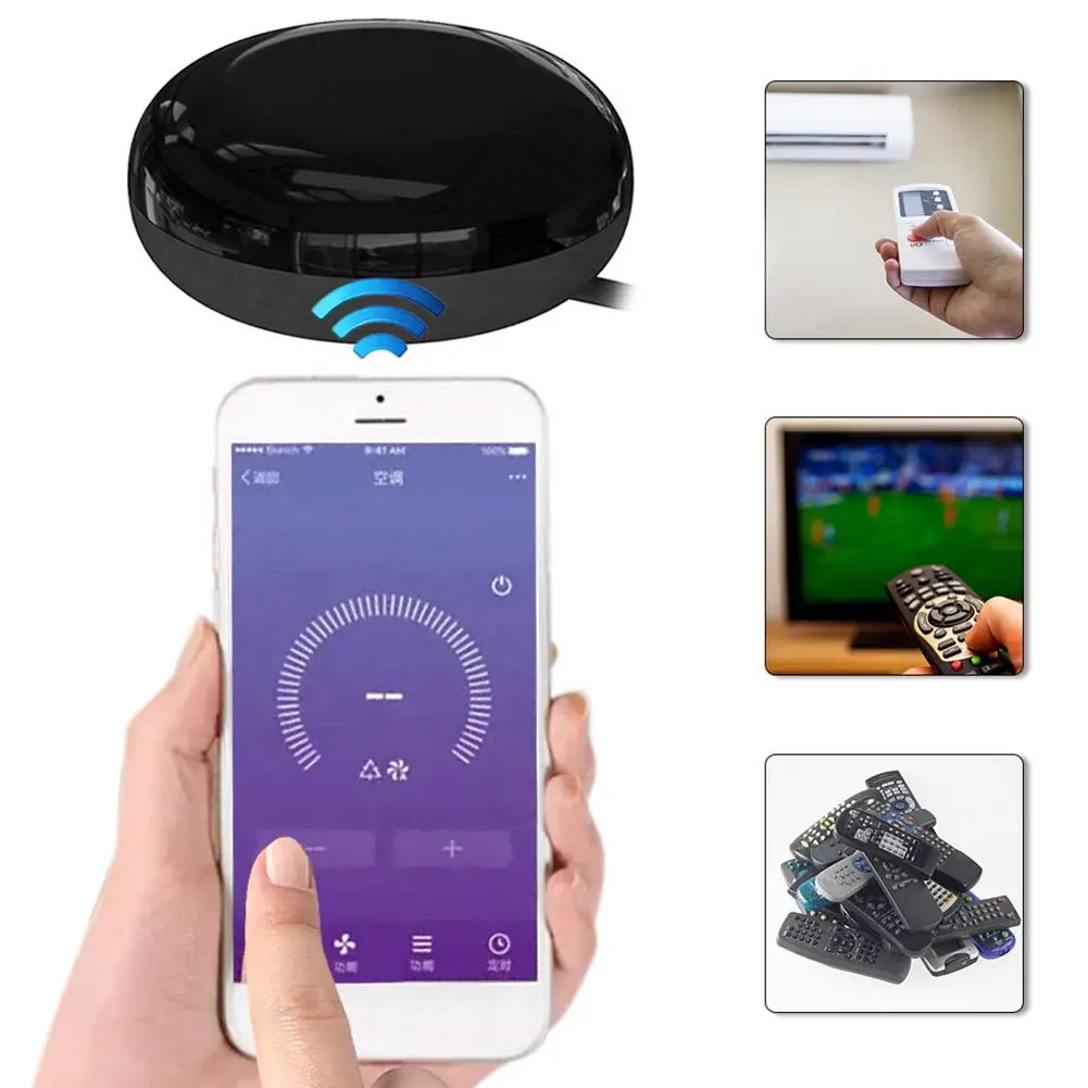 

New Portable Smart TV Fan IR Home WiFi Remote Control for Android iOS Mobile Phone