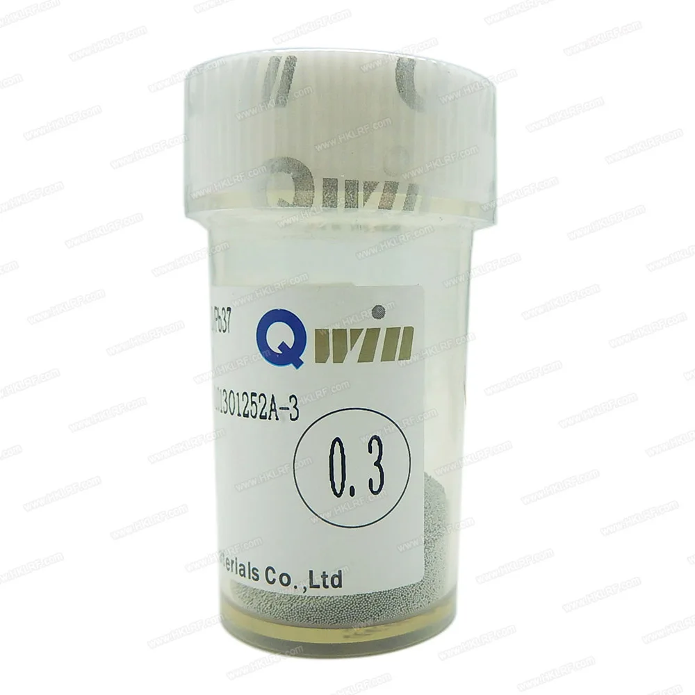 QWIN 250K 0,25 мм 0,3 мм 0,35 мм Sn63/Pb37 BGA свинцовый припой в шариках
