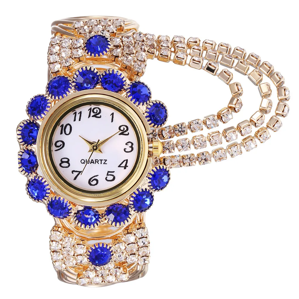 

Femme Dress Khorasan Watch Luxury Women Watches Diamond Creative Fringe Quartz Bracelet Watch reloj mujer relogio femino Saat *A