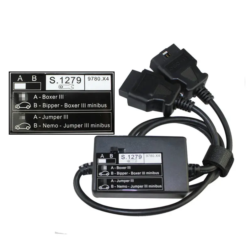 OBD Diagnostic Cable S1279 Interface Module Professional Lexia PP2000 Diagnostic For New Cars Boxer Scanner For Peugeot Citroen