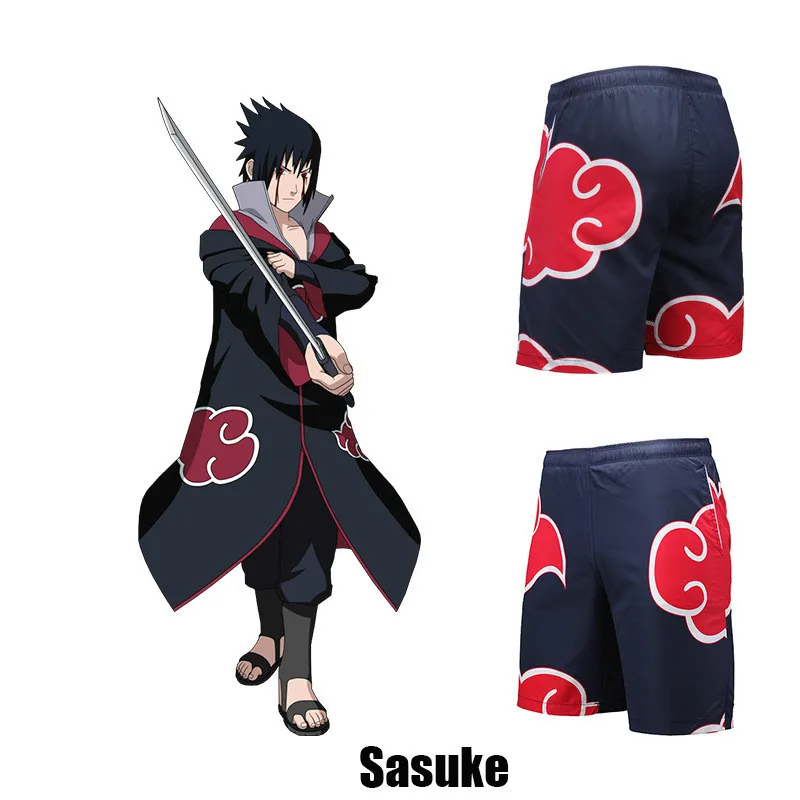 

Hokage Ninjia summer Beach briefs sea print pants cute quick dry board man swimsuit men shorts homens mens boardshorts anime