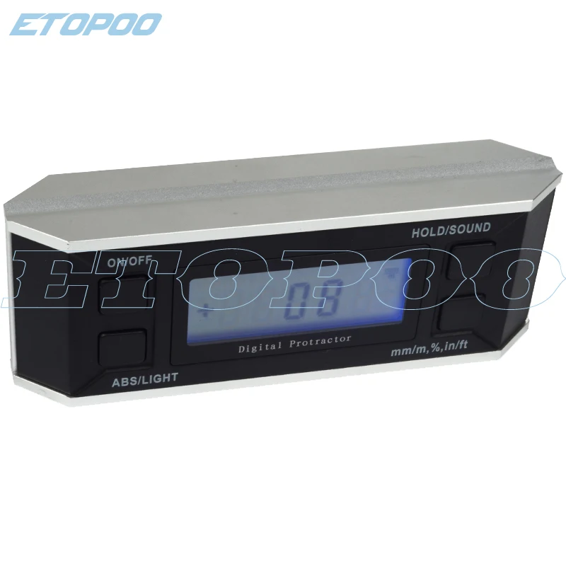 Digital Protractor Inclinometer With Magnet illuminate Angle Meter Cube Gauge