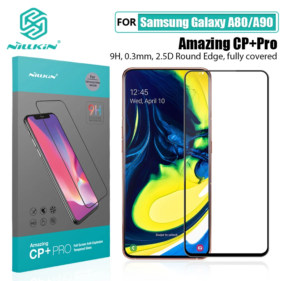 Защитная пленка для экрана NILLKIN Amazing H/H + PRO 9H samsung galaxy a80 версия 2019 | Мобильные