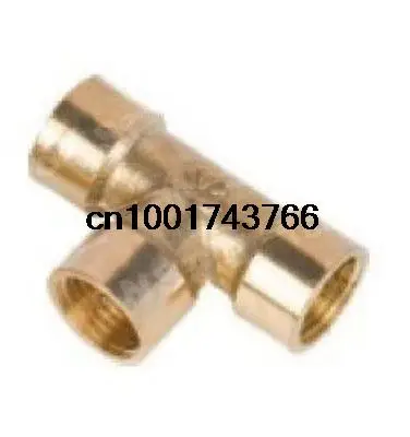 

5pcs 3 ways 1/4" BSP Tee Female Connection Pipe Brass Coupler Adapter