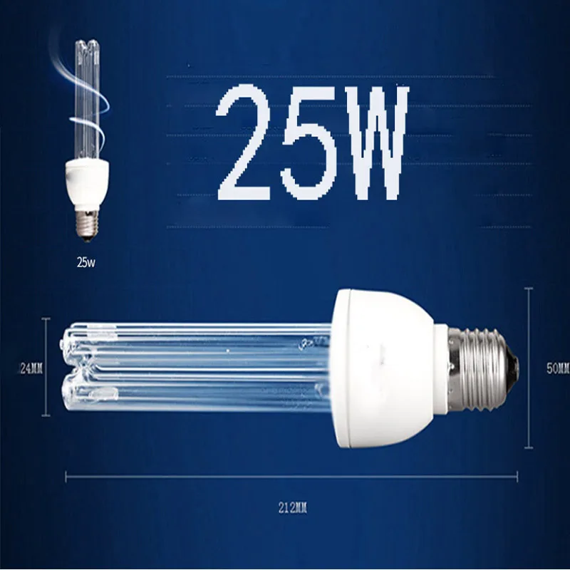 E27 ультрафиолетовые лампы вольфрамовые УФ озоновые лампы для стерилизации 220 В 15 Вт 25 Вт дезинфекция бактерицидные лампы для дома и кухни