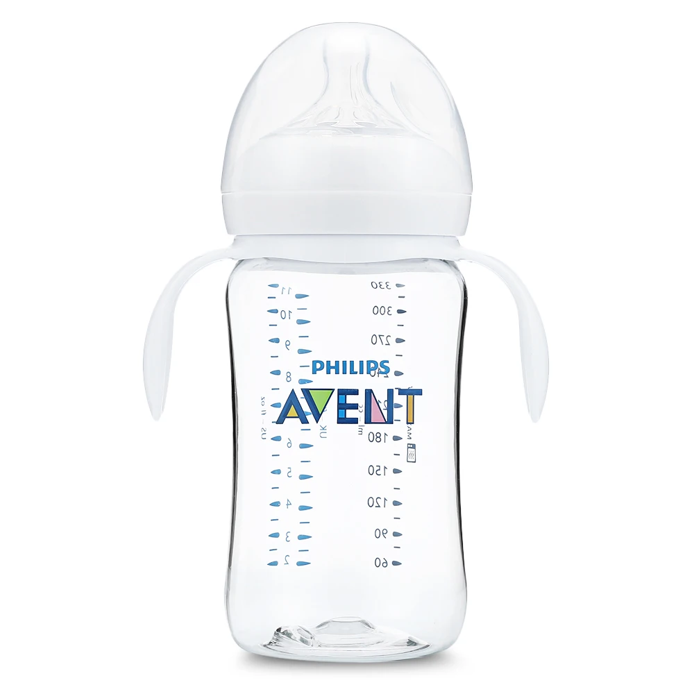 Philips Avent 11 унций/330 мл детская ручка бутылочка для молока тренировочная чашка
