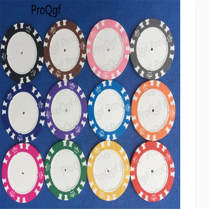

10Pcs A Set Blank chips game bingo duzhu you can write number by yourself