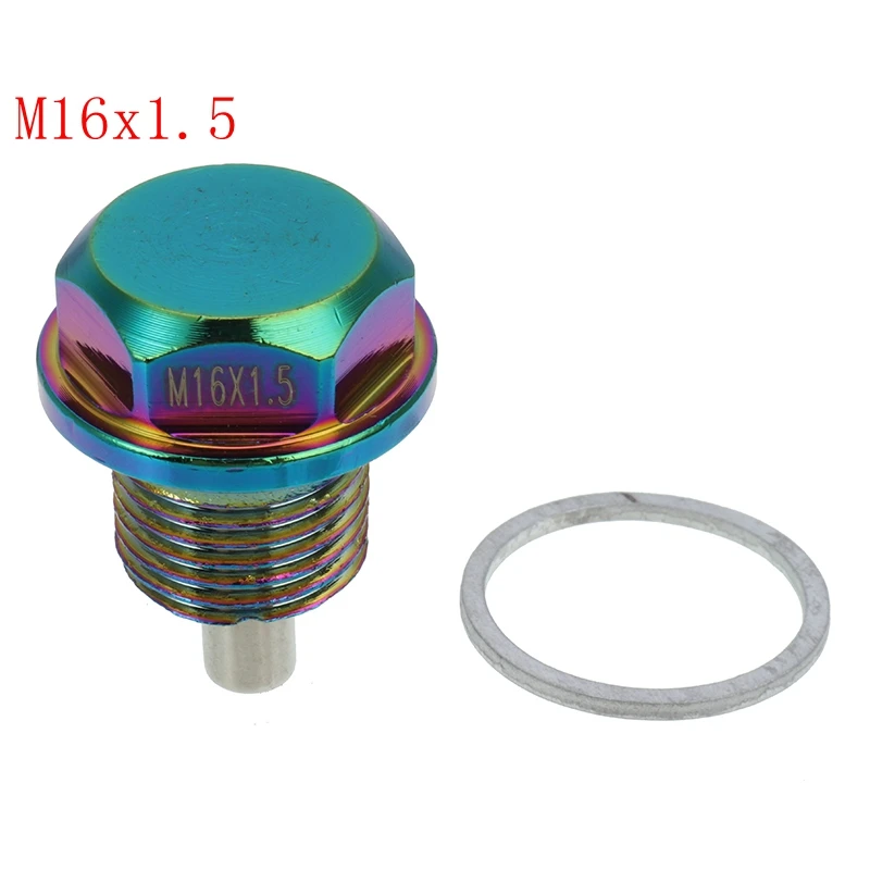 M12 x 1 25 M16x1.5 M14X1.5 магнитный двигатель масляный поддон сливной фильтр адсорбционный
