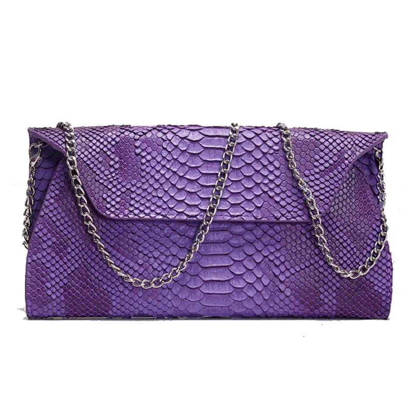 

Women Bag 2019 New Women Messenger Bags Small Snake Lady Bag Chain Fashion Genuine Leather Clutch Crocodile Pattern Shoulder Bag
