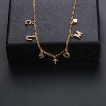 Lateefah Customized Name Women Anklet Foot Jewelry Handmade Letter Chain Gold Anklets Birthday Gift Summer Beach Accessories