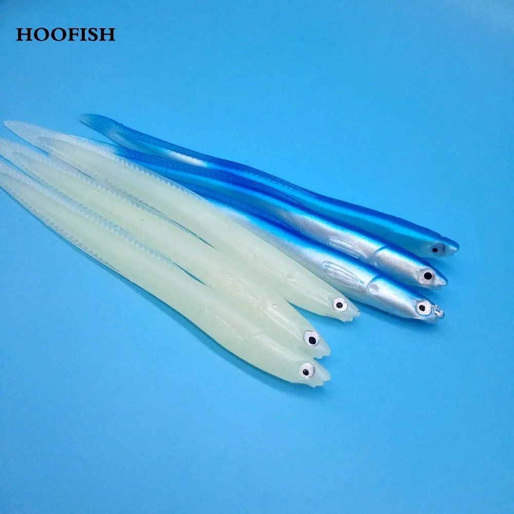 HOOFISH 5 шт./лот мягкие приманки небольшой Электрический сандалии на высоком