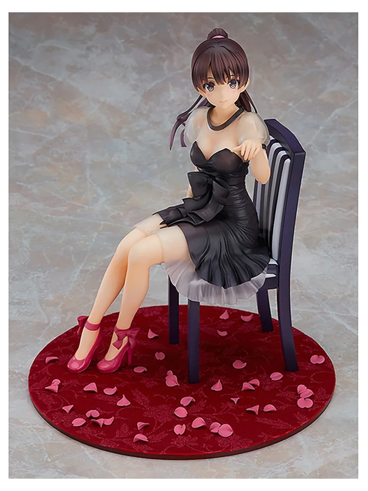 Новинка фигурка героя Saenai No Sodatekata масштаб 1/8 Расписанная официальное платье Ver.