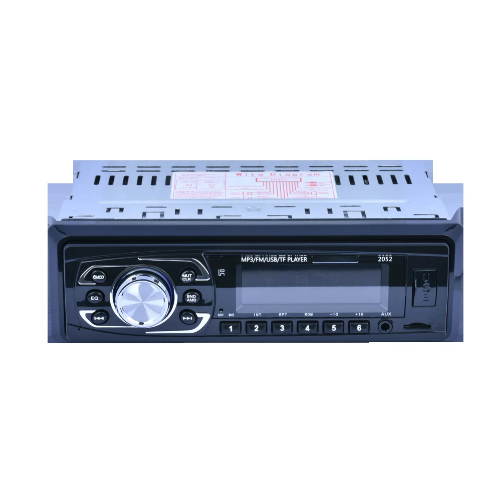 12V Bluetooth Car Stereo FM Radio Auto Audio Stereo In-dash 1 Din Aux Input SD USB MP3 Car MP3 Player with Remote Control