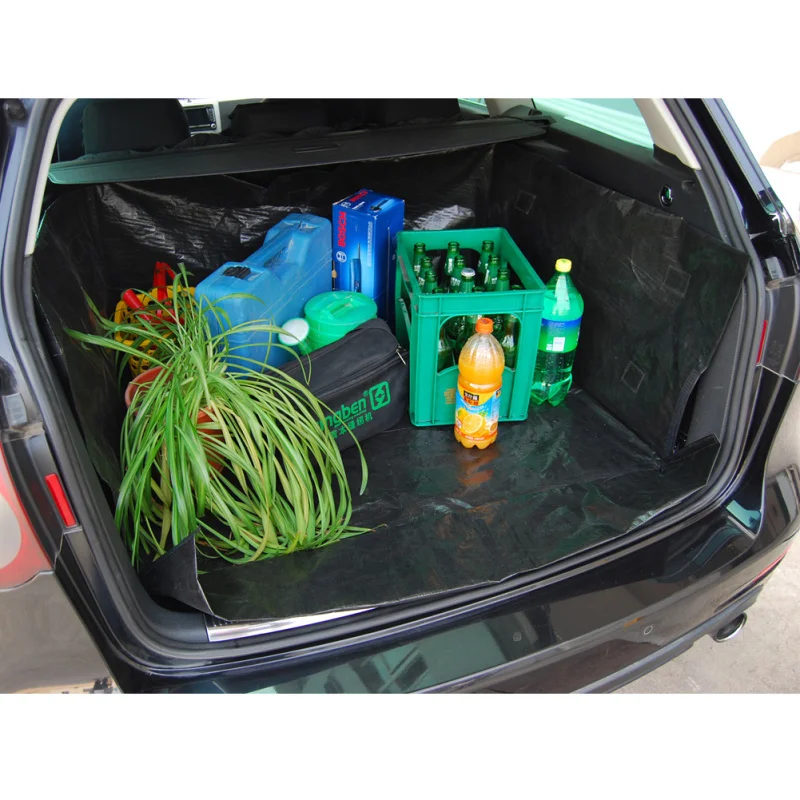AUTOYOUTH PE Tarpaulin Car Trunk Mat Liner Waterproof Car Protection Blanket  For more cleanliness in your car