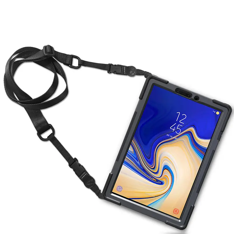 Чехол для Samsung Galaxy Tab S4 10,5 T830 T835 SM-T830 SM-T835 10," чехол Funda детский безопасный противоударный стенд с ремешки на запястье