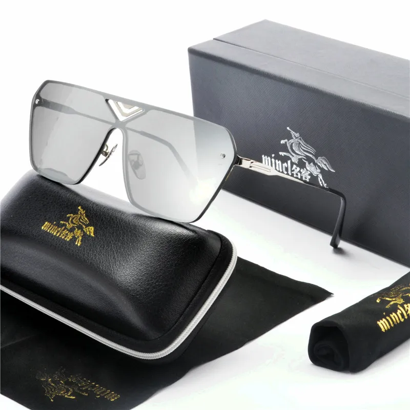 Новая цельная линза солнечные очки Для женщин дизайнерские Квадратные Солнцезащитные очки Винтаж Для мужчин солнцезащитные очки оттенки UV400 FML