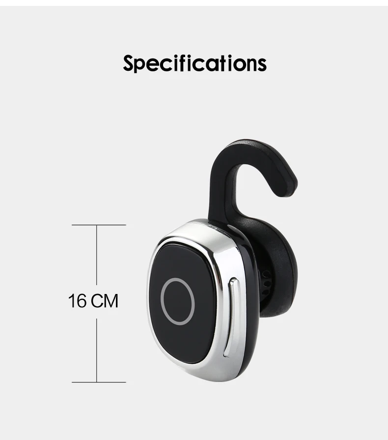 6 wireless mini earpiece