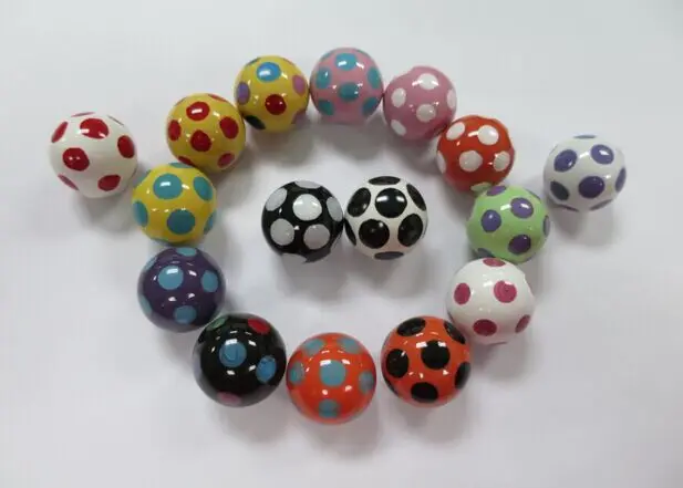 

UNILOCKS Furniture knobs handle Ceramic Dot Cabinet Door Cupboard Drawer handle knobs decorative ceramic knobs and pulls