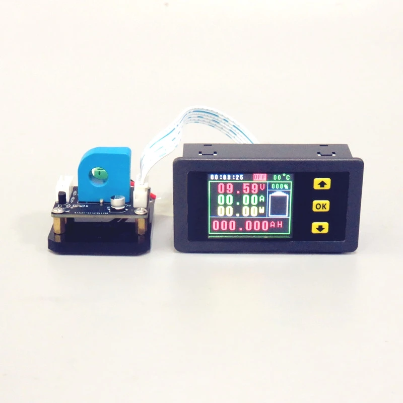 DC 120V 30.00A катушка Холла вольтметр измеритель напряжения тока цифровой амперметр