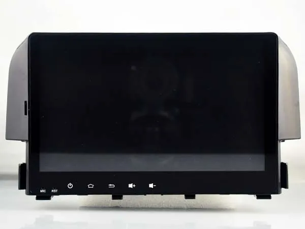 Sale Navirider car multimedia player autoradio android 8.1 wifi gps navigation screen for Honda Civic 2016 headunits FM tape recorder 3